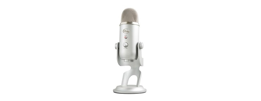 Rent Blue Yeti Mic w Pop Filter and Isolation Shield in London